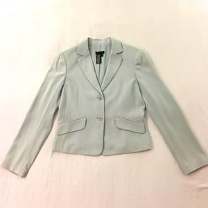 BCBG sea foam blazer